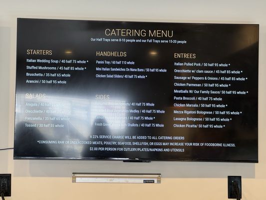 Menu photo 2 Cafe A Mano Coraopolis, PA