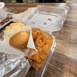 Nana Morrison's Soul Food - Candy yams, mac & cheese, and cornbread