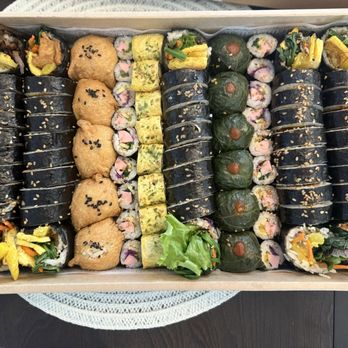 Baro Gimbap - Party Tray - Korean Near Me - Fullerton, California Baro Gimbap - Party Tray - Korean Near Me - Fullerton, California