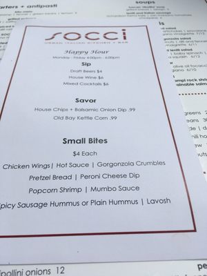 Menu photo 6 SOCCi Arlington, VA