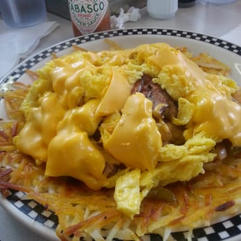 Rock-Cola 50's Cafe - Lumberjack omelet - Breakfast & Brunch Near Me - Indianapolis, Indiana