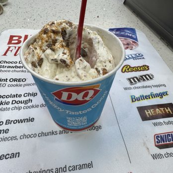 Dairy Queen Ltd Brazier - Small butterfinger blizzard - Ice Cream & Frozen Yogurt Near Me - Coconut Creek, Florida Dairy Queen Ltd Brazier - Small butterfinger blizzard - Ice Cream & Frozen Yogurt Near Me - Coconut Creek, Florida