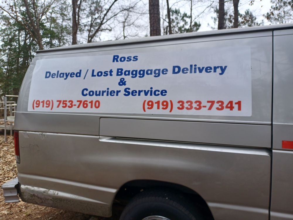 AIRPORT LOST LUGGAGE DELIVERY SERVICES Angier, North Carolina