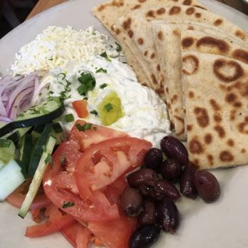 Cajun Greek - Tzatziki plate - Cajun/Creole Near Me - Galveston, Texas