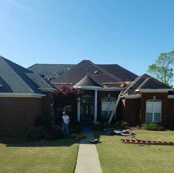 Slide of Alan Townsend Roofer