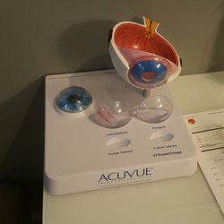 In Vision Eye Care Center - I had fun playing with this