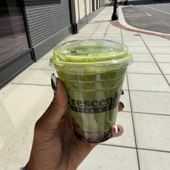 Crescendo Coffee & Café - Strawberry matcha - Desserts Near Me - Fort Wayne, Indiana Crescendo Coffee & Café - Strawberry matcha - Desserts Near Me - Fort Wayne, Indiana