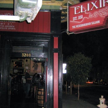 Elixir - Entrance - Cocktail Bars Near Me - San Francisco, California