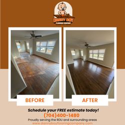 Danny Boy Flooring Company - Hardwood refinishing transformation
