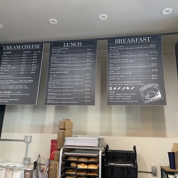 Cassidy's Corner Cafe - MENU as of AUGUST 2023 - Bagels Near Me - La Mirada, California