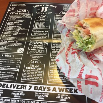 Jimmy John's - Turkey Tom with sprouts, I need to finish this now.. - Sandwiches Near Me - Springfield, Oregon