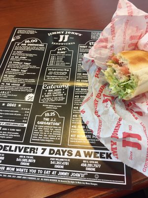 Menu photo 2 Jimmy John's Springfield, OR