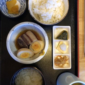 I-NABA - Pork kakuni breakfast - Japanese Near Me - Honolulu, Hawaii I-NABA - Pork kakuni breakfast - Japanese Near Me - Honolulu, Hawaii