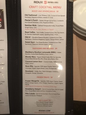Menu photo 2 Roux 61 Seafood & Grill Natchez, MS