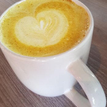Velvet Cafe - Turmeric latte - Cafes Near Me - Calgary, Alberta