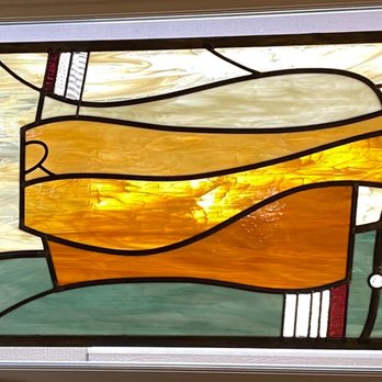 Painted Light Stained Glass - Home Decor Near Me - Omaha, Nebraska
