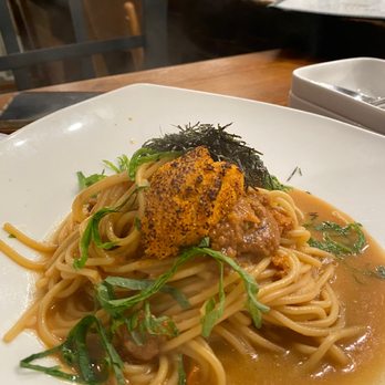 Miyabi Uni - Miyabi Uni Original Pasta - Add a touch of soy sauce and some spice and OOF, took it to the next level. - Japanese Near Me - Torrance, California Miyabi Uni - Miyabi Uni Original Pasta - Add a touch of soy sauce and some spice and OOF, took it to the next level. - Japanese Near Me - Torrance, California