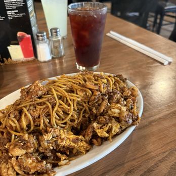 BD's Mongolian Grill - My bowl! It was so good! What a fantastic meal! - Mongolian Near Me - Beavercreek, Ohio