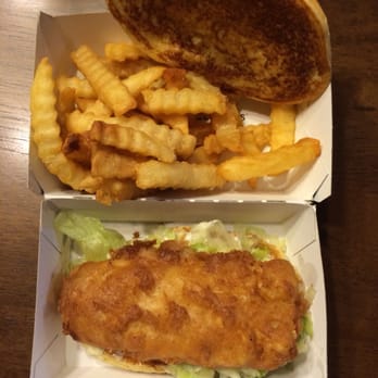 Culver's - Culver's fish sandwich and fries. - Burgers Near Me - Liberty, Missouri