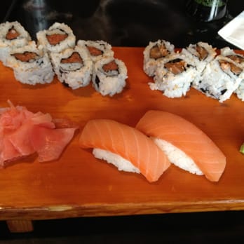 Asahi Japanese Restaurant - Spicy tuna, spicy salmon and smoked salmon nigiri - Japanese Near Me - Tulsa, Oklahoma Asahi Japanese Restaurant - Spicy tuna, spicy salmon and smoked salmon nigiri - Japanese Near Me - Tulsa, Oklahoma