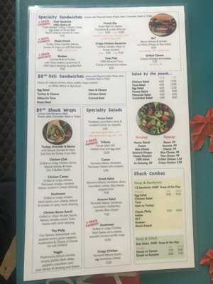 Menu photo 3 Sebastian Sandwich Shack Sebastian, FL Menu photo 3 Sebastian Sandwich Shack Sebastian, FL