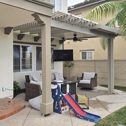 MasterCraft Patio Covers - Aluminum Combo Cover, installed the TV for the customer...no charge!