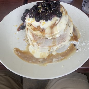 Black Walnut Café - Lemon Blueberry Pancakes - New American Near Me - Houston, Texas Black Walnut Café - Lemon Blueberry Pancakes - New American Near Me - Houston, Texas
