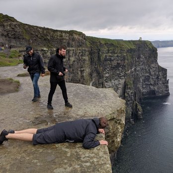 Cliffs of Moher - Be careful when searching the side. - Local Flavor Near Me - Liscannor, CE Cliffs of Moher - Be careful when searching the side. - Local Flavor Near Me - Liscannor, CE