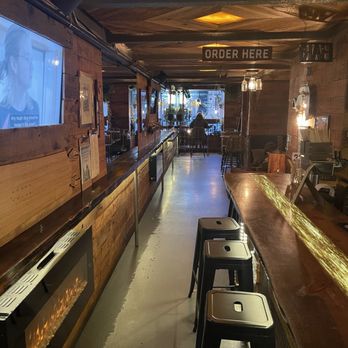 Velvet - Downstairs bar, electric fireplaces and TV's - Lounges Near Me - Bend, Oregon