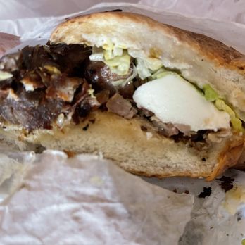 Tacos El Rulas - La Torta with Pastor at Tacos El Rulas in Berkeley. - Food Trucks Near Me - Albany, California