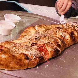 Sourdough Saloon - Homemade calzone - they are big