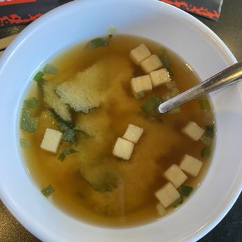 Rock N Roll Sushi - Miso soup after the paste settled - Sushi Bars Near Me - Foley, Alabama Rock N Roll Sushi - Miso soup after the paste settled - Sushi Bars Near Me - Foley, Alabama