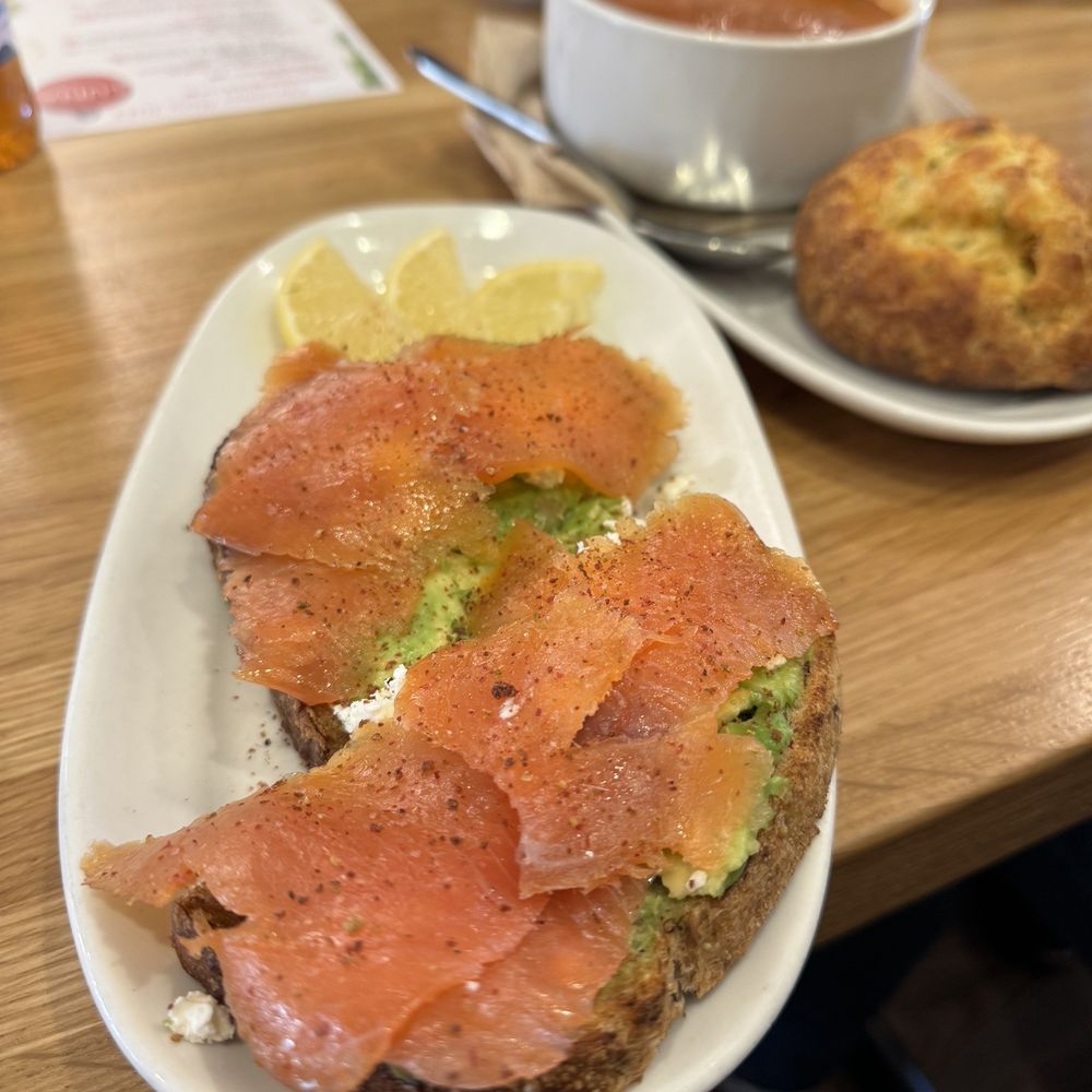 Luna Bakery Cafe - Avocado toast + feta & smoked salmon - Cafes Near Me - Cleveland, Ohio Luna Bakery Cafe - Avocado toast + feta & smoked salmon - Cafes Near Me - Cleveland, Ohio