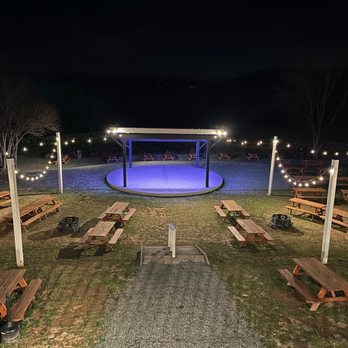 Flying Ace Farm - View at night - Breweries Near Me - Lovettsville, Virginia