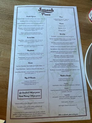 Menu photo 2 Smash Pizza Bettendorf, IA