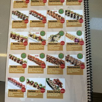 Sapporo Sushi - Chef's Special Rolls - Japanese Near Me - San Marcos, California