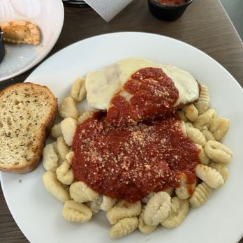 Fiorella's Cucina - Chicken parm with gnocchi - Italian Near Me - Burlington, Massachusetts Fiorella's Cucina - Chicken parm with gnocchi - Italian Near Me - Burlington, Massachusetts