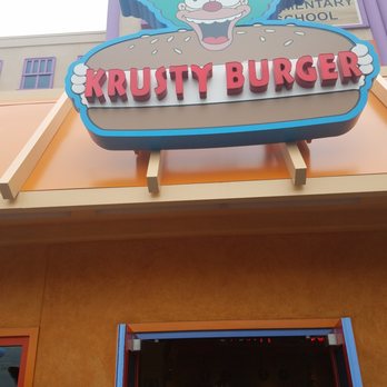 Krusty Burger - Burgers Near Me - Universal City, California Krusty Burger - Burgers Near Me - Universal City, California