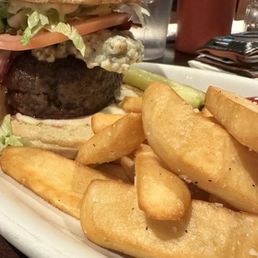 Blackened burger no onions Blackened burger no onions