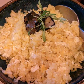 Qi Austin - Truffle egg fried rice - Dim Sum Near Me - Austin, Texas