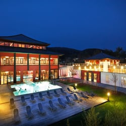 Asia Spa Leoben - Asia Spa Leoben: Blick auf das Solebecken
