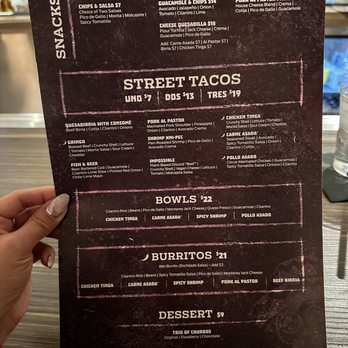 Uno Más - Menu  Oct 2023 - Mexican Near Me - Las Vegas, Nevada