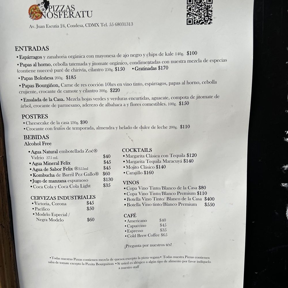 Menu Menu