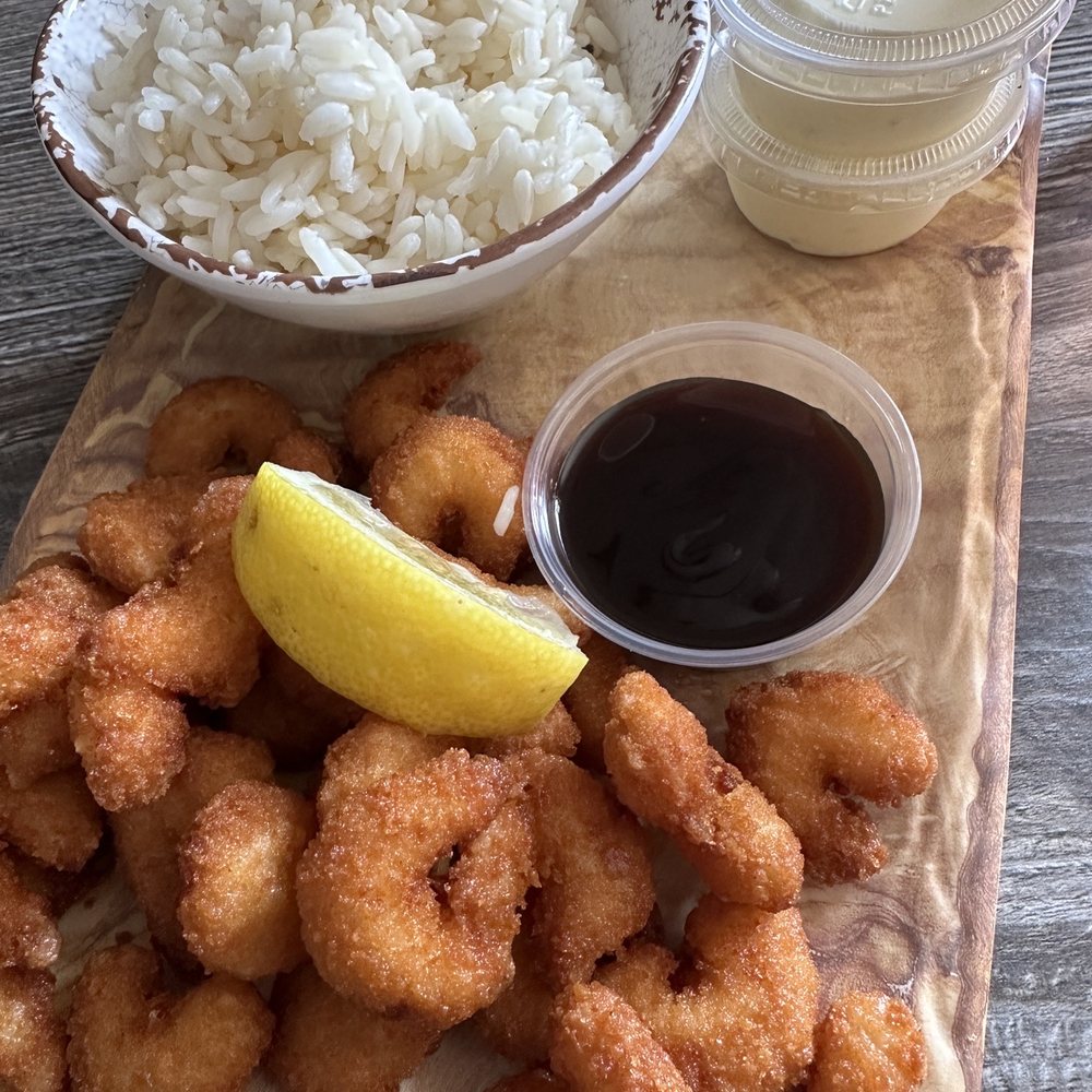 Fishermen's Catch - Popcorn shrimp with rice - Seafood Markets Near Me - Oxnard, California Fishermen's Catch - Popcorn shrimp with rice - Seafood Markets Near Me - Oxnard, California