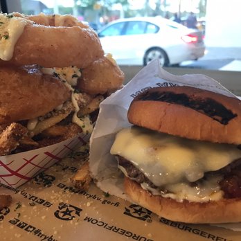 BurgerFi - CEO and half friend and onion rings! - Hot Dogs Near Me - Doral, Florida BurgerFi - CEO and half friend and onion rings! - Hot Dogs Near Me - Doral, Florida