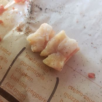 Blaze Pizza - Uncooked chicken - Pizza Near Me - Irvine, California Blaze Pizza - Uncooked chicken - Pizza Near Me - Irvine, California