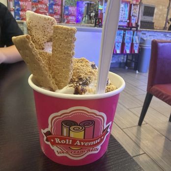 Roll Avenue Ice Cream Rolls - 5. S'mores - Ice Cream & Frozen Yogurt Near Me - Mesa, Arizona Roll Avenue Ice Cream Rolls - 5. S'mores - Ice Cream & Frozen Yogurt Near Me - Mesa, Arizona