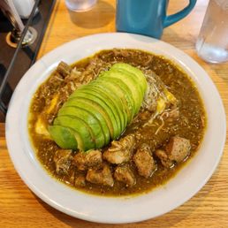 Chile Verde Omelette