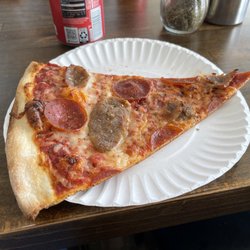NY Times Square Pizzeria - Land O Lakes - Slice of pepperoni and sausage.