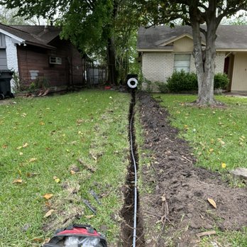 DL Excavation Services - We had do dig 55 ft for a new main water line from the city meter to the house - Excavation Services Near Me DL Excavation Services - We had do dig 55 ft for a new main water line from the city meter to the house - Excavation Services Near Me